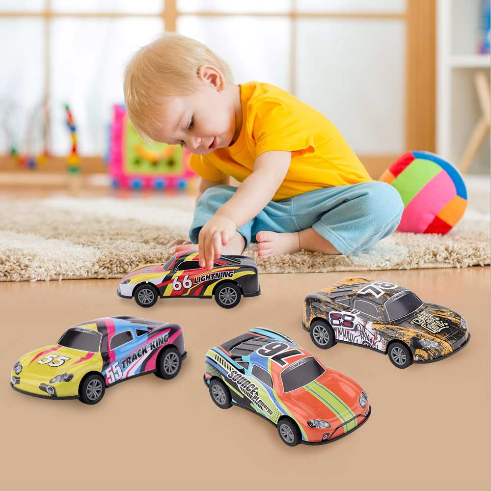 ZOHANINDL pull-back car set colors; six hues spark imaginative play.