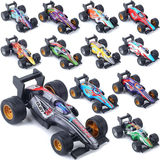 ZOHANINDL pull back cars 12-pack 1:43 ready for fast bursts and imaginative play