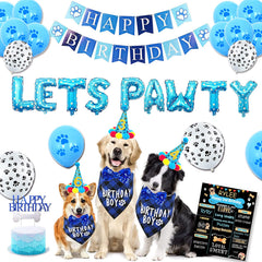 Zohokie paw print tableware set simplifies party setup