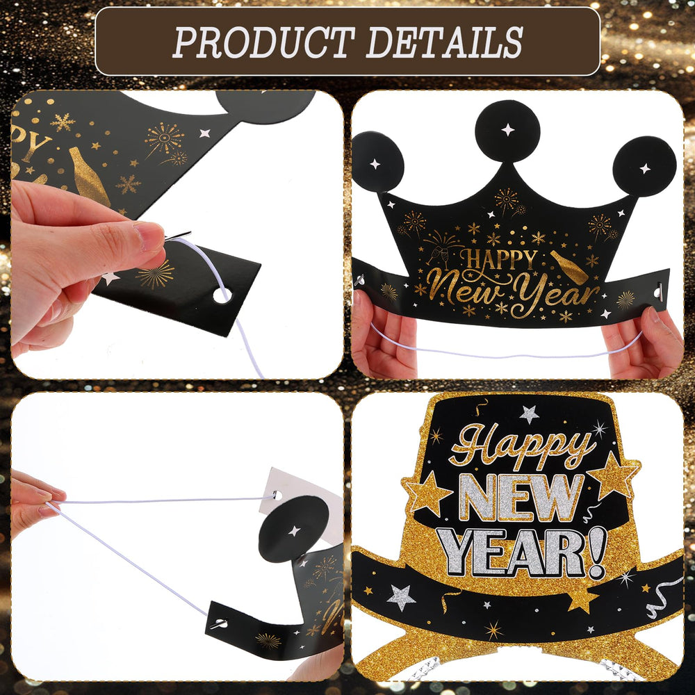 Zoketriton happy new year bracelets for quick accessorizing
