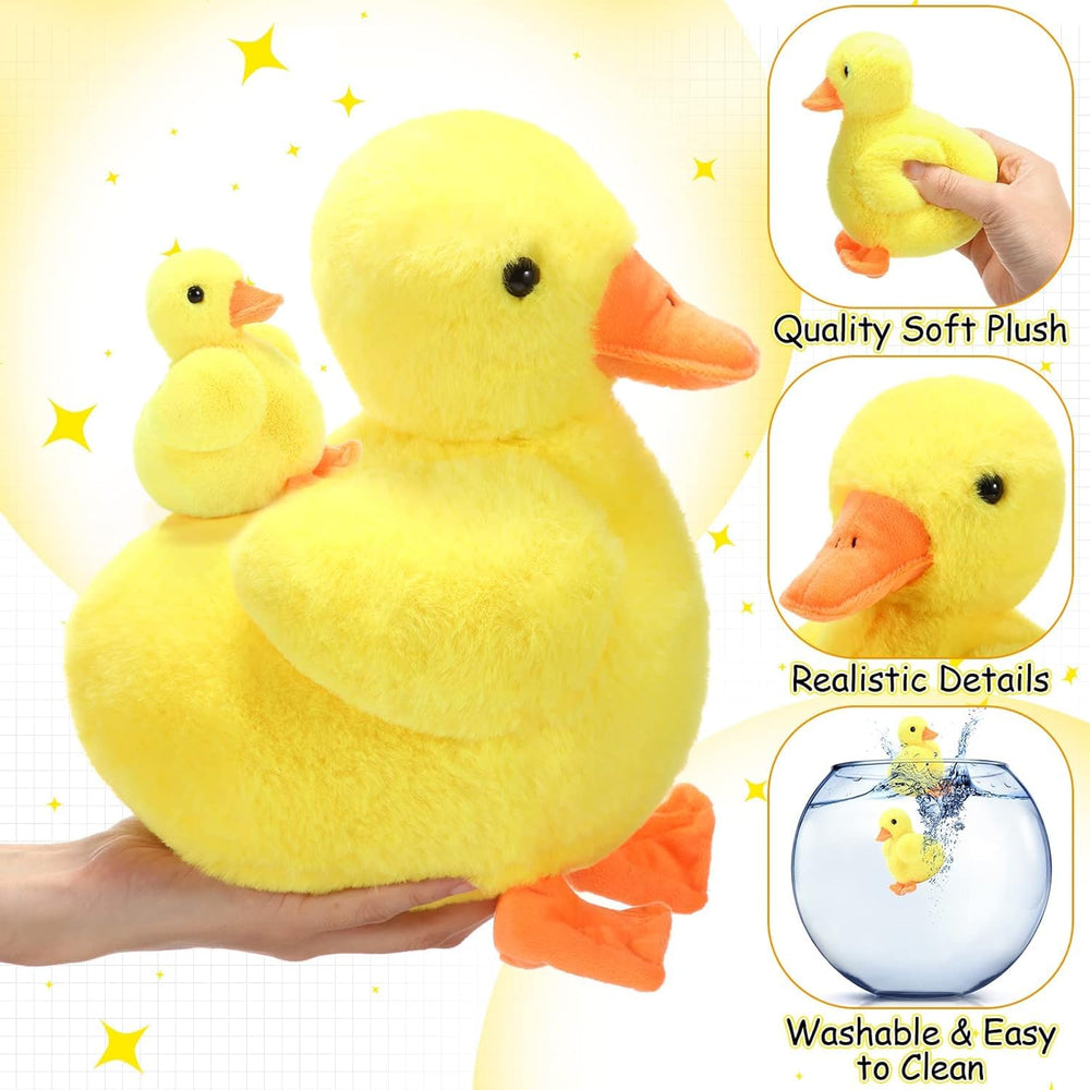 Zomiboo soft-material ducks are safe, odorless, washable, and durable for family fun