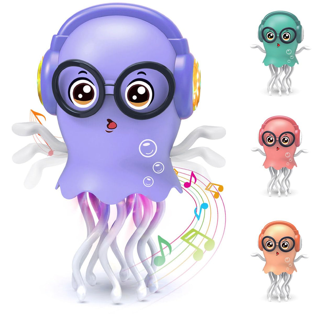 Zonopy Jellydancer dancing with colorful lights to spark curiosity and play