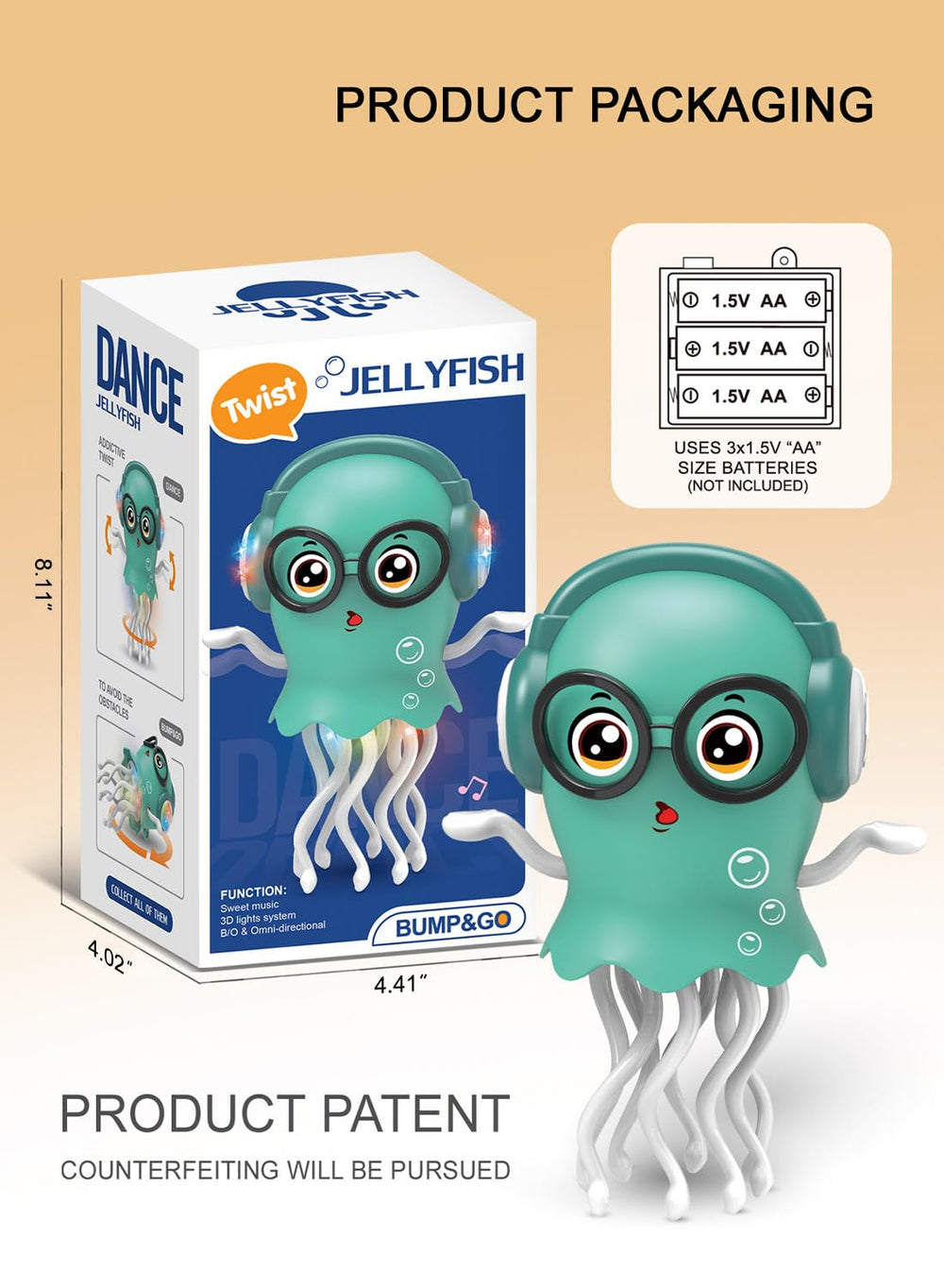 Zonopy Jellydancer kid-friendly toy for joyful play