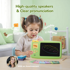 ZONSTVYS rechargeable battery toddler toy stays ready for long learning sessions.