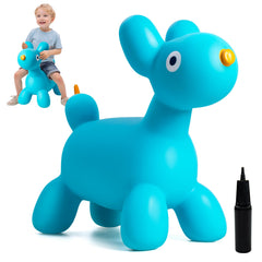 ZOOJOY balloon-dog-blue-hopper ready for safe indoor play and active fun.