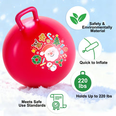 ZOOJOY green jingle bell hair clip for holiday flair.