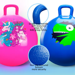 ZOOJOY anti-slip bottom prevents sliding on smooth floors during play.