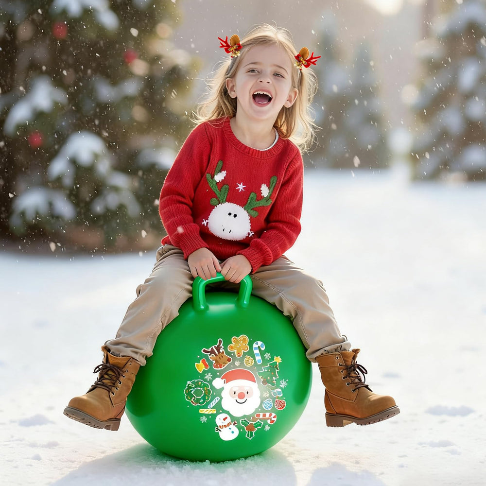 ZOOJOY 18-inch hopper ball with sturdy base for stability.