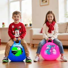ZOOJOY Hopper Ball inflates quickly with included pump for ready-to-play fun.