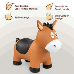 ZOOJOY horse hopper four legs provide stable base for safe fun