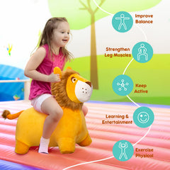 ZOOJOY Lion Hopper soft removable cover for easy cleaning.