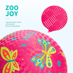ZOOJOY non-slip surface helps kids grip the ball securely.