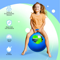 ZOOJOY 20-inch hopper ball for backyard or gym class.