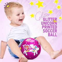 ZOOJOY pink unicorn ball encourages active outdoor play and social fun