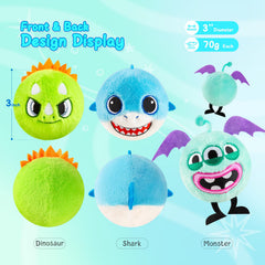 ZOOJOY shark plush ball boosts grip and active play for kids.
