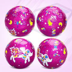 ZOOJOY Size 3 ball with 23 inch perimeter supports beginner soccer