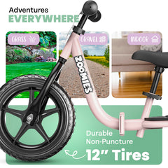Zoomies compact travel ready bike for quick trips.