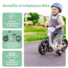 Zoomies bike rear footrests provide comfortable foot placement.