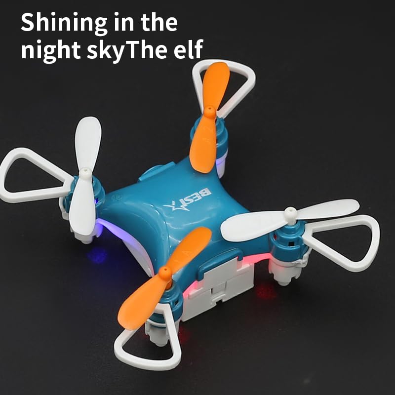 Zorptik Mini Drone LED lights enhance visibility during dusk play