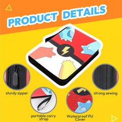 ZOSIX PU leather exterior provides durable protection and style