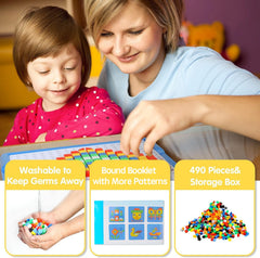 ZOZOPLAY design sheets offer 12 patterns to inspire mosaics