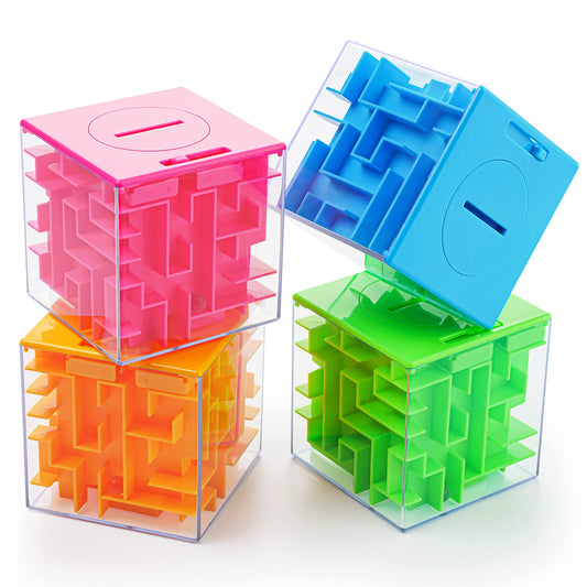 ZPISF money maze blue box showing vibrant color and compact size for gifts