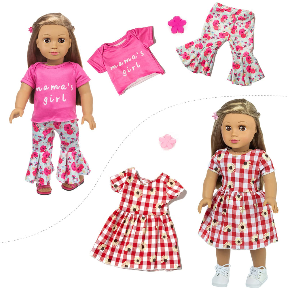 ZQDOLL hair bands and clips highlight easy accessorizing during play