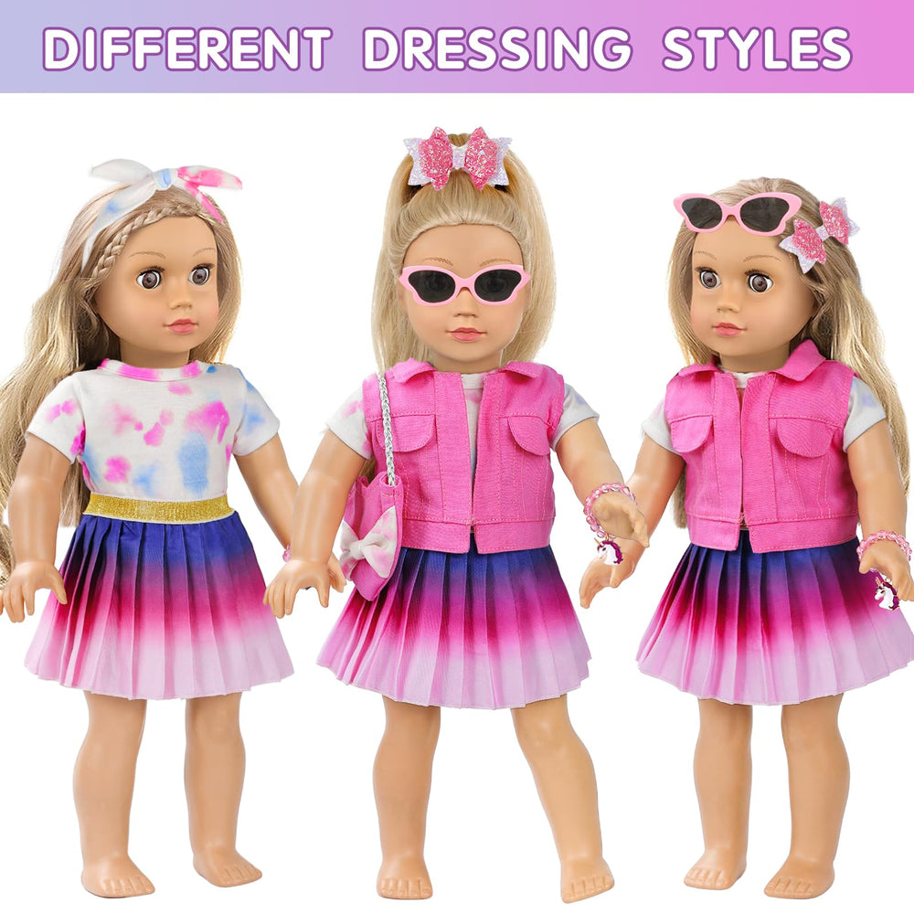 ZQDOLL travel bag with accessories enhances organized pretend travel.