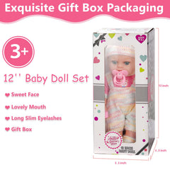ZQDOLL pacifier accessory enhances pretend care and soothing play.