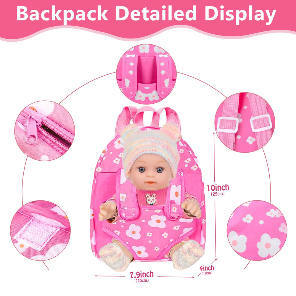 ZQDOLL pink hanky adds charming detail to outfits.