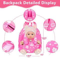 ZQDOLL pink hanky adds charming detail to outfits.