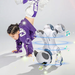 Zreswap robot dog programming commands highlight beginner-friendly setup.