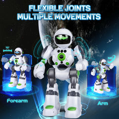 Zreswap robot toy dance and light effects synchronize with music