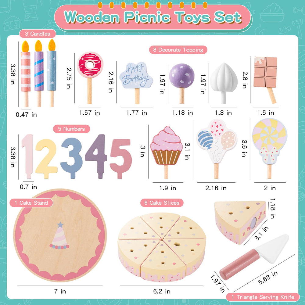 ZRUNBO numbers to practice counting during pretend parties