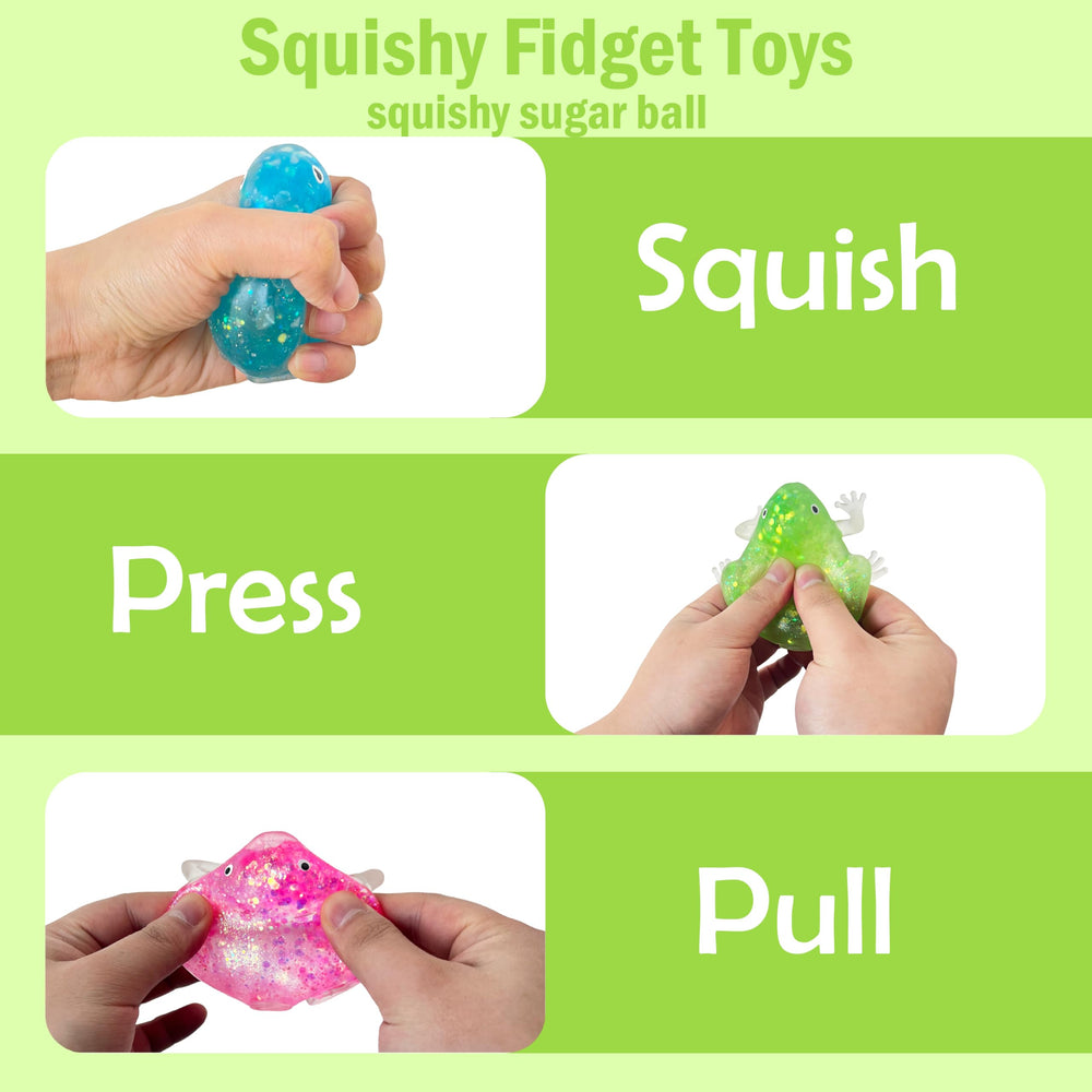 ZTATU frog squishy texture close-up showing slow-rise rebound and durability for daily play.