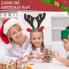 Zubebe festive headbands ideal for Christmas parties and photo booths.