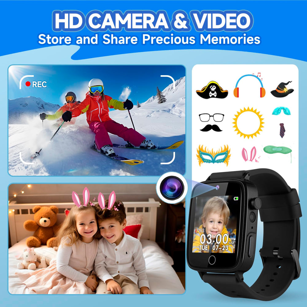 ZUODUN Kids Watch built-in alarm clock aids routine management.