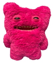ZURU Fuggler Bigg Fuggs Mr Buttons Pink front view shows plush softness and bold design