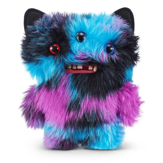 ZURU Fuggler Reek-O Black Cat front view shows quirky teeth for playful display