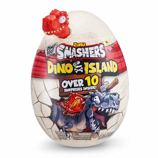 ZURU Smashers Dino Island Egg pack, colorful collectible display for kids
