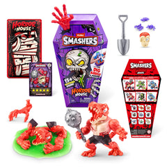 ZURU SMASHERS Horror House Zombosaur coffin reveal for surprise discovery