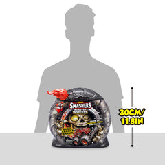 Gooey slime and squishy sand textures enhance tactile play during unboxing.