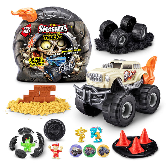 ZURU SMASHERS Skull Truck pack for imaginative play with hidden surprises.