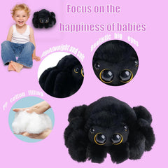 ZWLCWYBDBD spider plush toy as party decoration for celebrations.