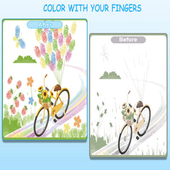 Zyllver Color Magic Light Brush includes eight paints for vibrant, quick color discovery.
