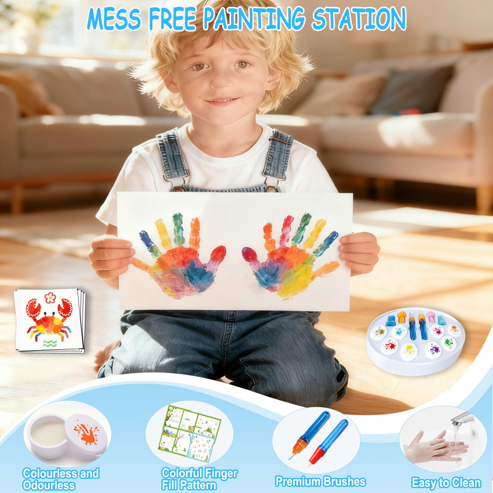 Zyllver Color Magic Light Brush magic drawing sheets reveal colors only on the special paper.