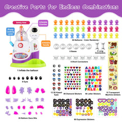 Zyllver stickers and accessories ready for decorating unique balloon characters