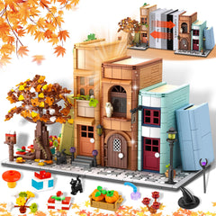Zylvoxia Magic House bookend viewed from front showcasing intricate build and charm