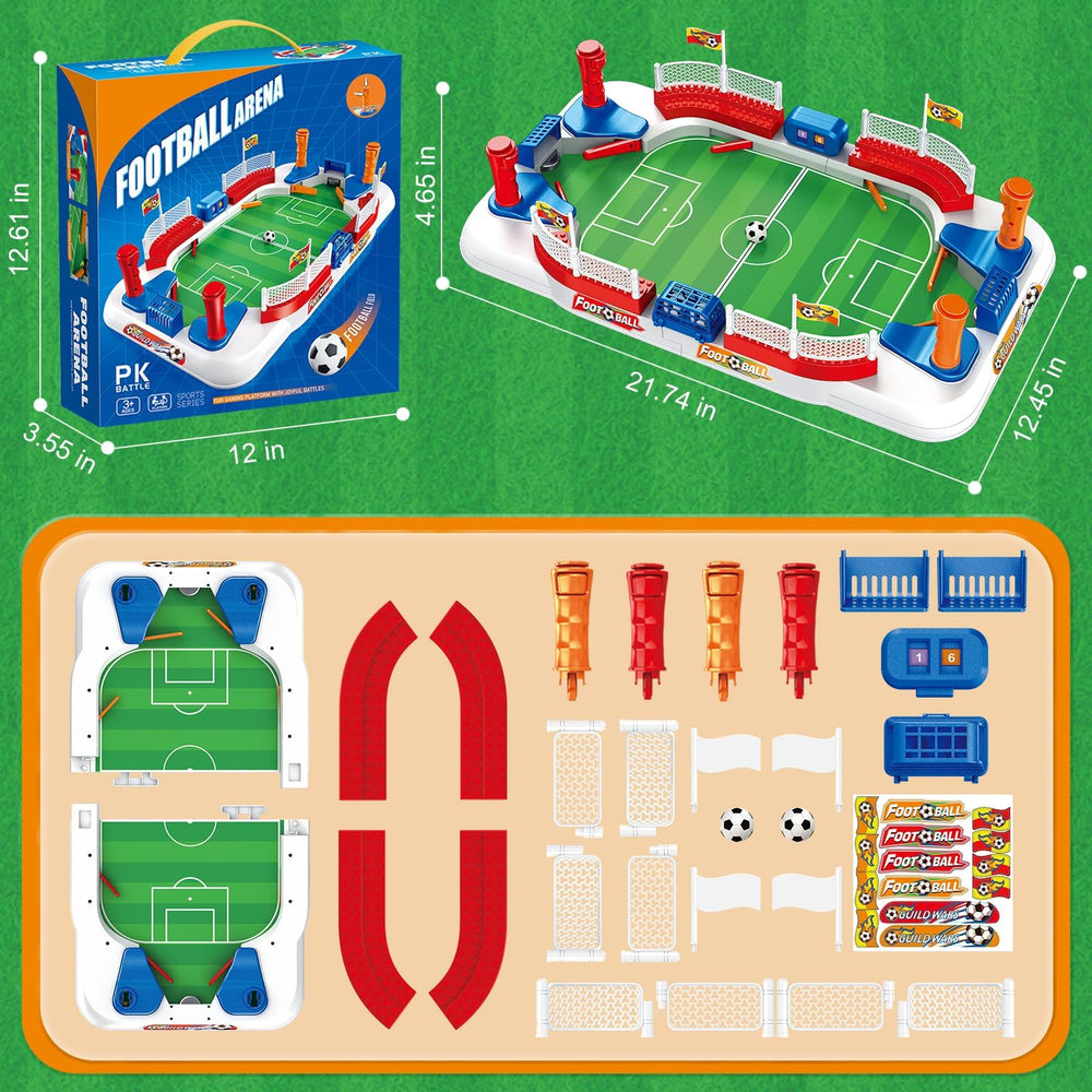 ZYYBQW foosball table assembly is quick and tool-free for on-the-spot play.