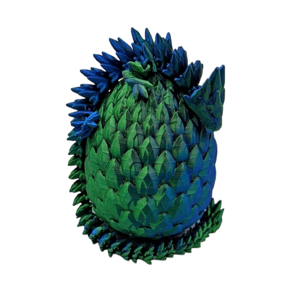 ZZ LIFE gemstone dragon 13-inch articulated highlights color and lifelike movement for focused fidgeting.